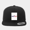 Wool Blend Flat Bill Snapback Cap Thumbnail