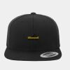 Wool Blend Flat Bill Snapback Cap Thumbnail
