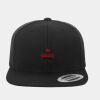 Wool Blend Flat Bill Snapback Cap Thumbnail