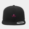 Wool Blend Flat Bill Snapback Cap Thumbnail