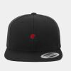 Wool Blend Flat Bill Snapback Cap Thumbnail