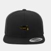 Wool Blend Flat Bill Snapback Cap Thumbnail