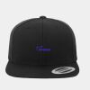 Wool Blend Flat Bill Snapback Cap Thumbnail