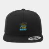 Wool Blend Flat Bill Snapback Cap Thumbnail