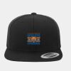 Wool Blend Flat Bill Snapback Cap Thumbnail