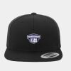 Wool Blend Flat Bill Snapback Cap Thumbnail