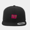 Wool Blend Flat Bill Snapback Cap Thumbnail