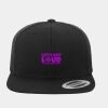 Wool Blend Flat Bill Snapback Cap Thumbnail