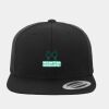 Wool Blend Flat Bill Snapback Cap Thumbnail