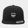Wool Blend Flat Bill Snapback Cap Thumbnail