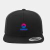 Wool Blend Flat Bill Snapback Cap Thumbnail