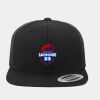 Wool Blend Flat Bill Snapback Cap Thumbnail