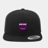 Wool Blend Flat Bill Snapback Cap Thumbnail
