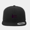 Wool Blend Flat Bill Snapback Cap Thumbnail