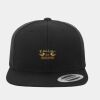 Wool Blend Flat Bill Snapback Cap Thumbnail