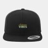 Wool Blend Flat Bill Snapback Cap Thumbnail