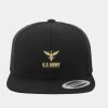 Wool Blend Flat Bill Snapback Cap Thumbnail