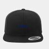 Wool Blend Flat Bill Snapback Cap Thumbnail