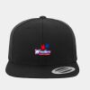 Wool Blend Flat Bill Snapback Cap Thumbnail