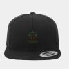 Wool Blend Flat Bill Snapback Cap Thumbnail