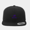 Wool Blend Flat Bill Snapback Cap Thumbnail