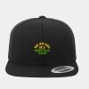 Wool Blend Flat Bill Snapback Cap Thumbnail