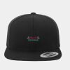 Wool Blend Flat Bill Snapback Cap Thumbnail