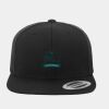 Wool Blend Flat Bill Snapback Cap Thumbnail