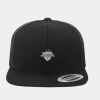 Wool Blend Flat Bill Snapback Cap Thumbnail