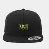 Wool Blend Flat Bill Snapback Cap Thumbnail