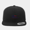 Wool Blend Flat Bill Snapback Cap Thumbnail