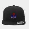 Wool Blend Flat Bill Snapback Cap Thumbnail