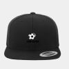 Wool Blend Flat Bill Snapback Cap Thumbnail