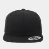 Wool Blend Flat Bill Snapback Cap Thumbnail