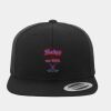 Wool Blend Flat Bill Snapback Cap Thumbnail