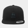 Wool Blend Flat Bill Snapback Cap Thumbnail
