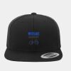 Wool Blend Flat Bill Snapback Cap Thumbnail