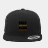 Wool Blend Flat Bill Snapback Cap Thumbnail