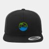Wool Blend Flat Bill Snapback Cap Thumbnail