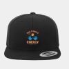 Wool Blend Flat Bill Snapback Cap Thumbnail