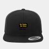 Wool Blend Flat Bill Snapback Cap Thumbnail