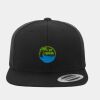 Wool Blend Flat Bill Snapback Cap Thumbnail