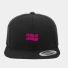 Wool Blend Flat Bill Snapback Cap Thumbnail