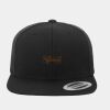 Wool Blend Flat Bill Snapback Cap Thumbnail