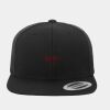 Wool Blend Flat Bill Snapback Cap Thumbnail