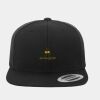 Wool Blend Flat Bill Snapback Cap Thumbnail