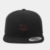 Wool Blend Flat Bill Snapback Cap Thumbnail