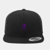 Wool Blend Flat Bill Snapback Cap Thumbnail
