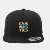 Wool Blend Flat Bill Snapback Cap Thumbnail