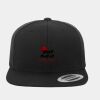 Wool Blend Flat Bill Snapback Cap Thumbnail